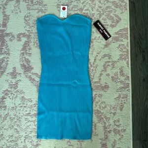 NWT blue mini dress